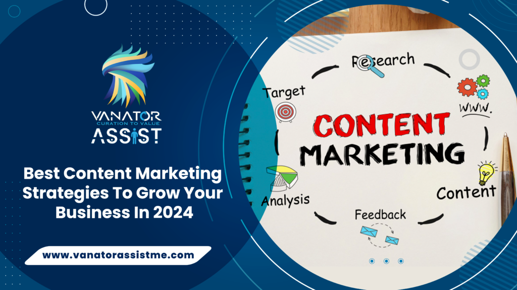 Best-Content- marketing-Strategies-To-Grow- Your-Business-In-2024