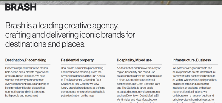 Brash Agency : Best Real Estate Brand Identity Services in Dubai