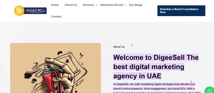 Digeesell : Best Real Estate Brand Identity Services in Dubai