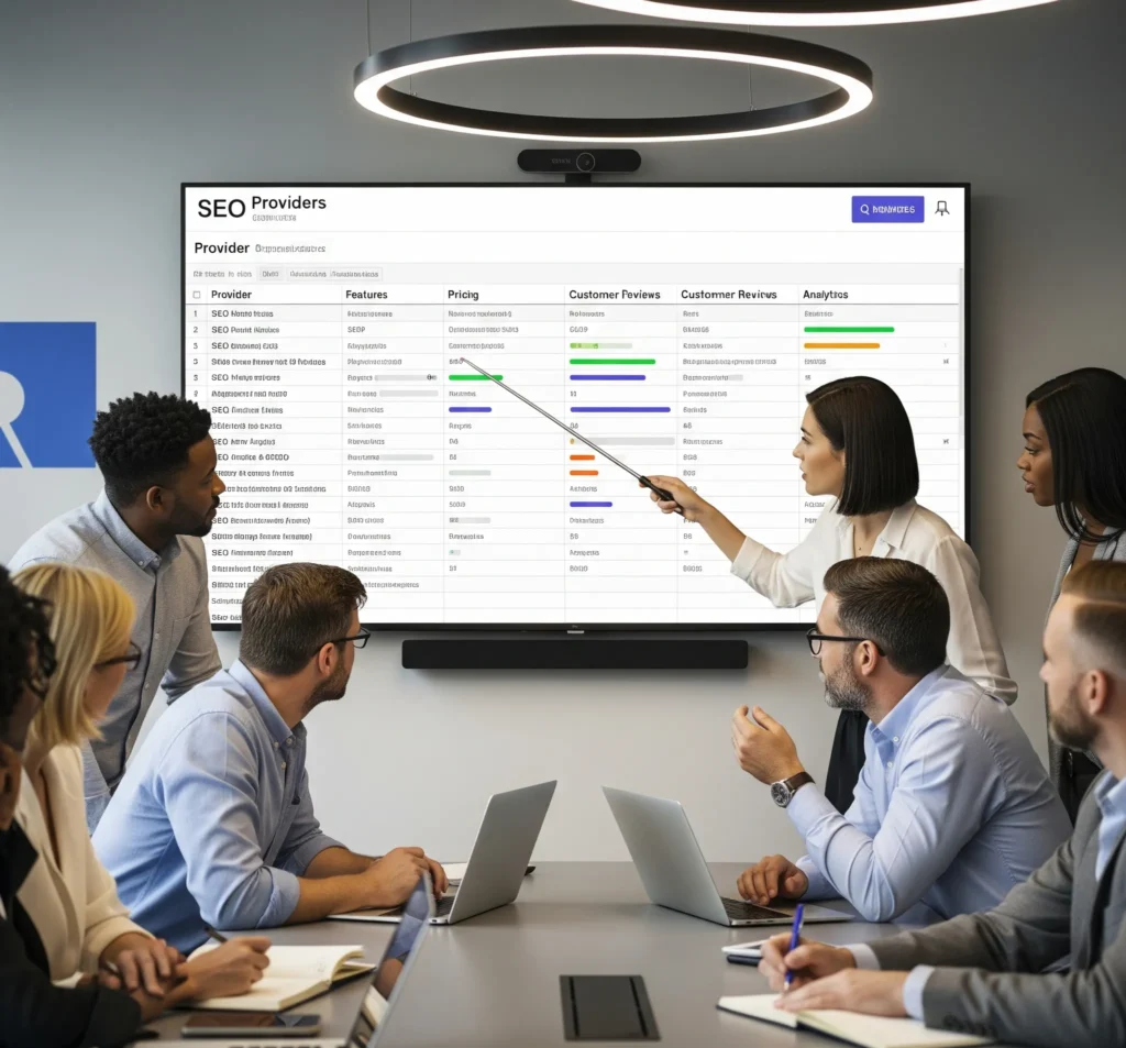 Where to Find and Compare Top SEO Providers :