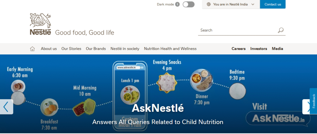 Nestlé India :